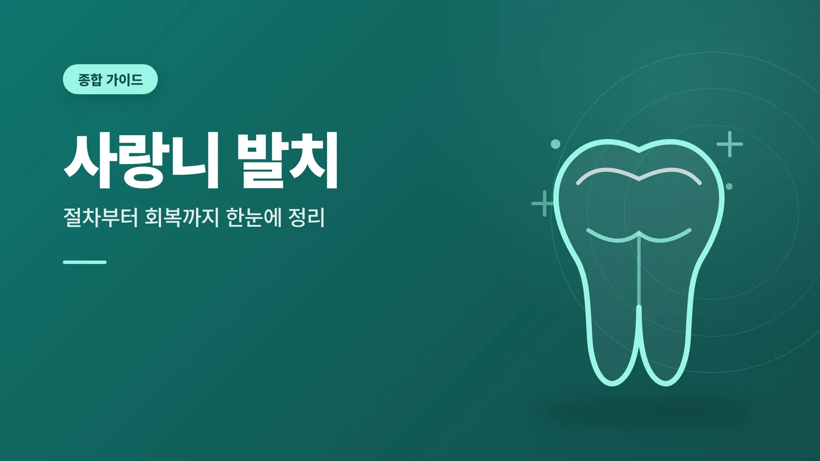 사랑니 발치